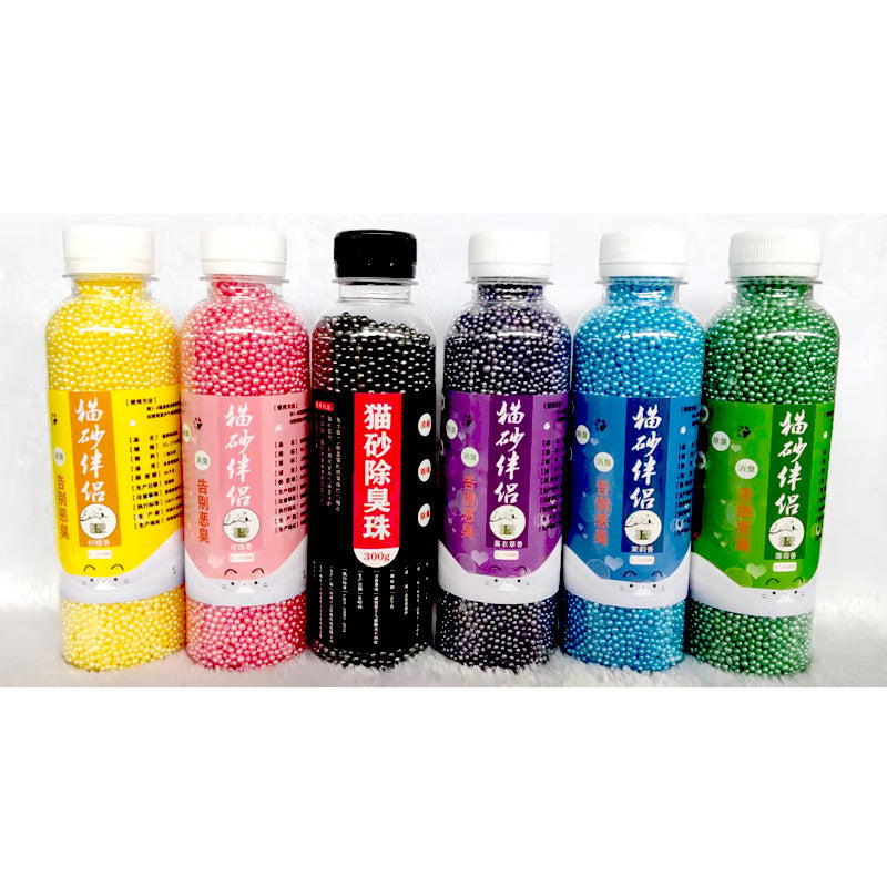 Deodor Bead For Cats Toilet Absorb Deodorant Beads For Cat Litter Box