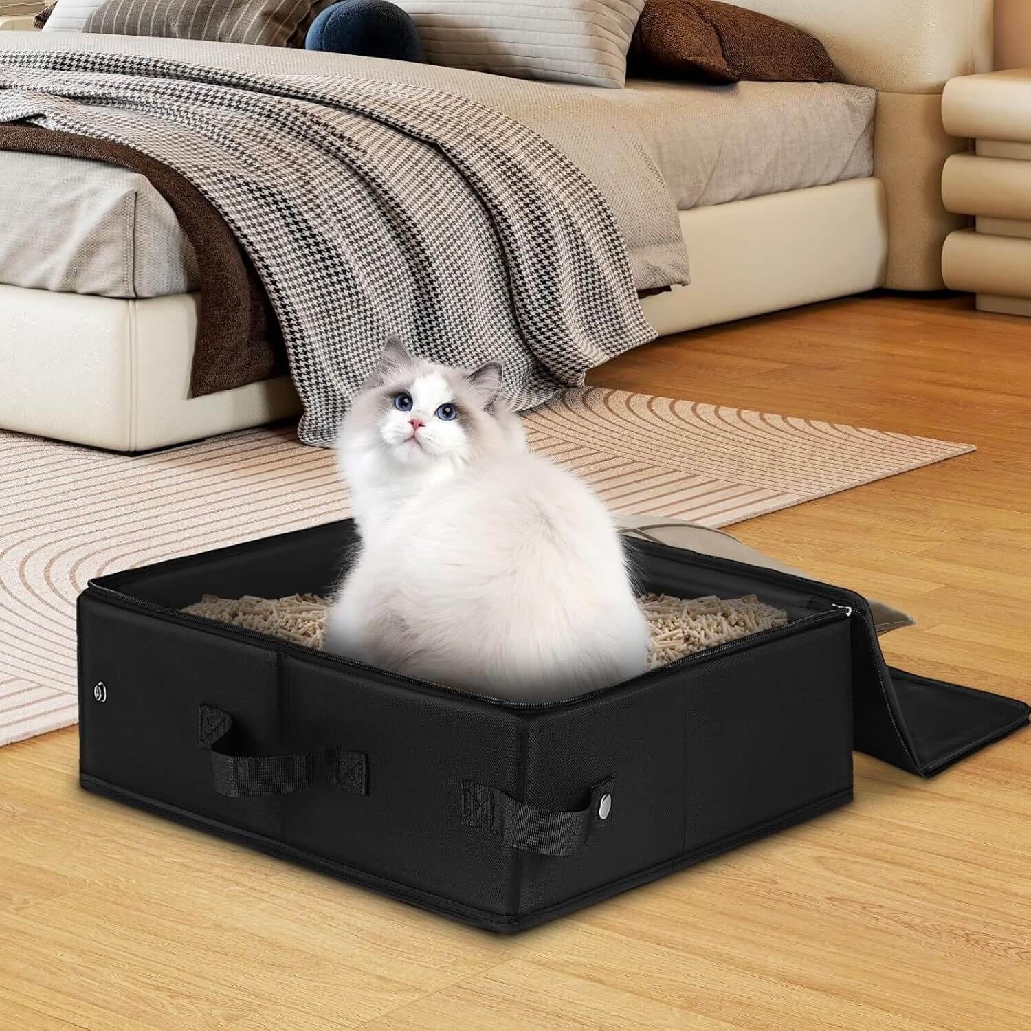 Outdoor Foldable Cat Litter Box