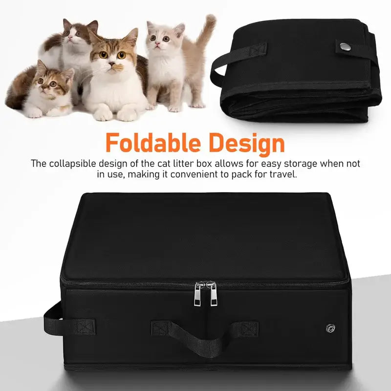 Outdoor Foldable Cat Litter Box